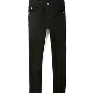 Children's Place skinny black jeans, size 10